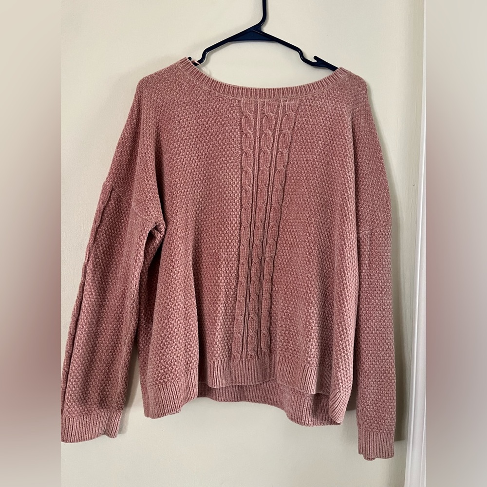 Pink sweater